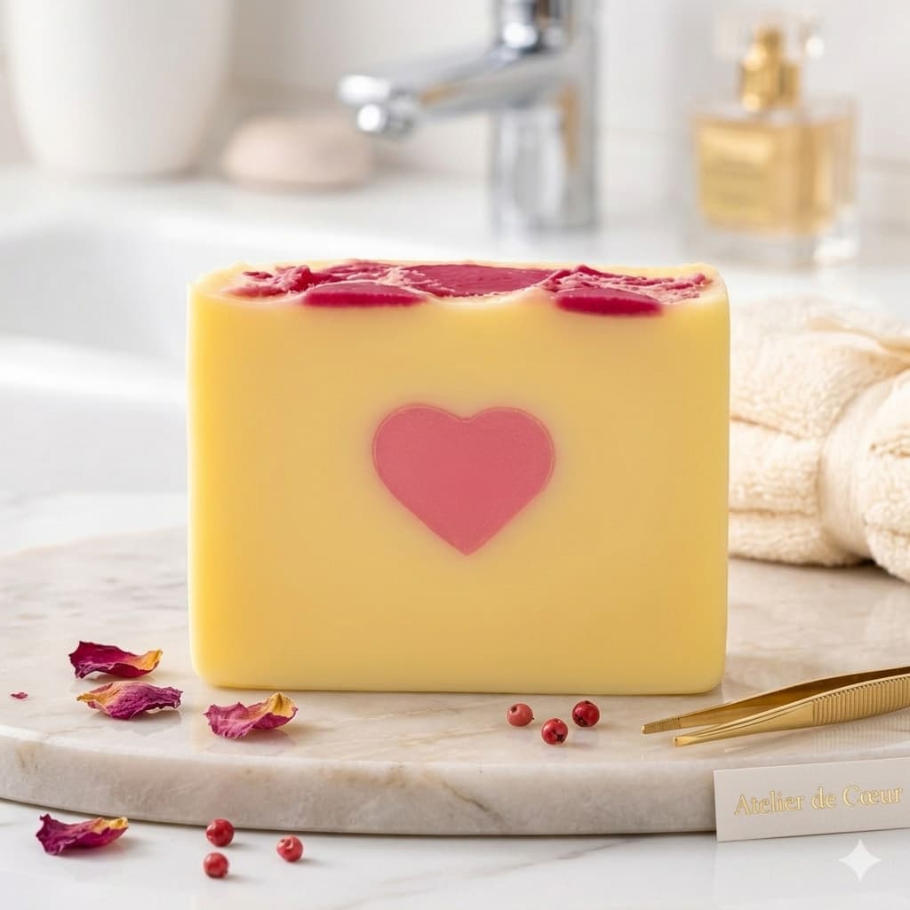 Love Bar - Strawberry — Hush Soap handcrafted soap